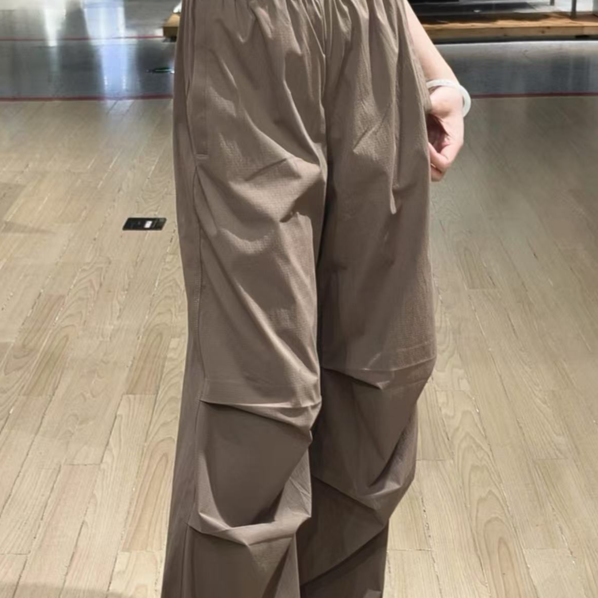 adidas/阿迪达斯三叶草 时尚百搭伞兵裤夏季运动休闲长裤JD0783