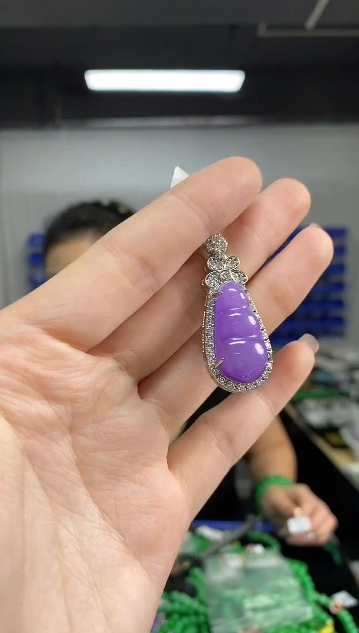 颈饰未镶嵌翡翠闪购链接   多样性发其一颜色微差