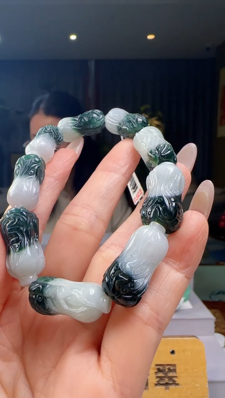 未镶嵌手串翡翠YJ@@WS1WX40575