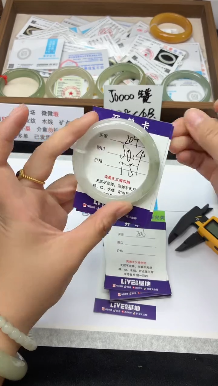 未镶嵌手镯石英质玉204