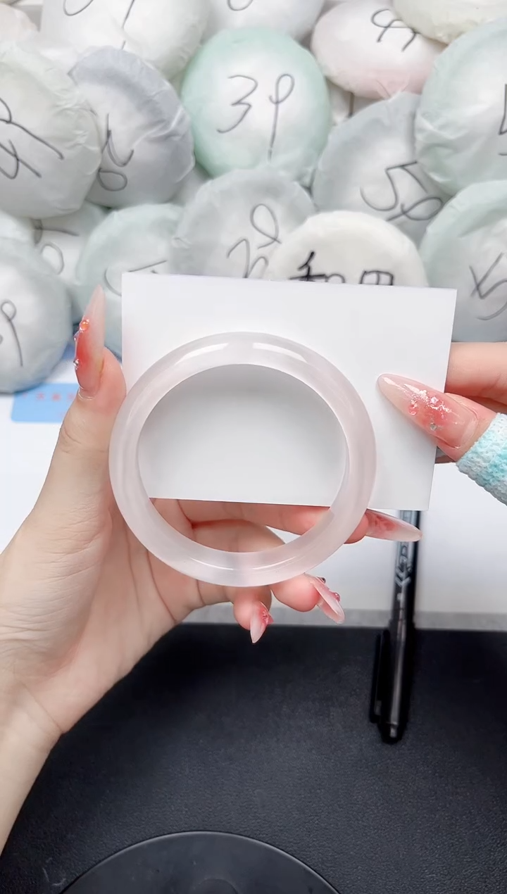 未镶嵌手镯石英质玉16-57.3