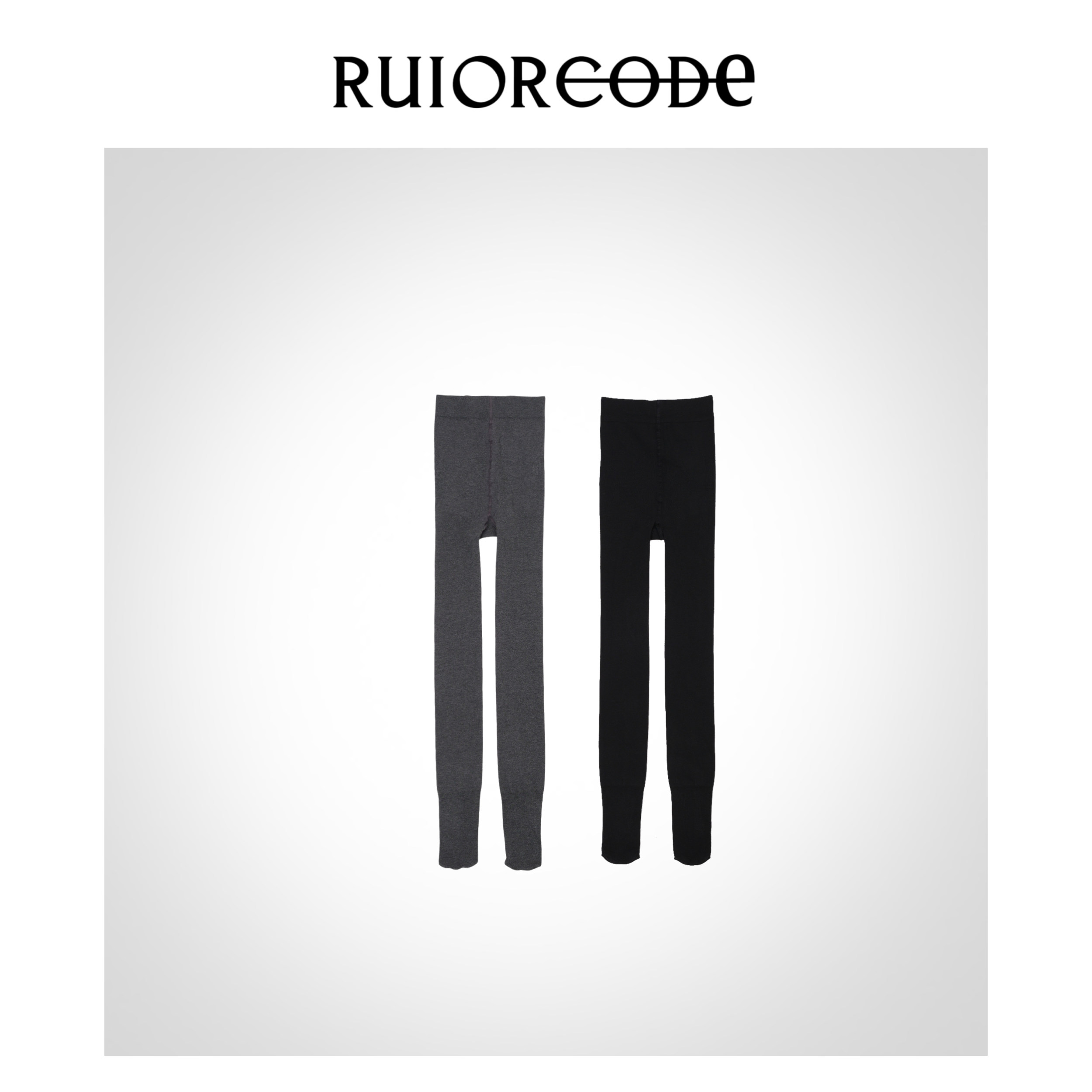 【RUIORCODE】微压超细竖条纹脚底圆点190g连脚裤袜 理性消费！！