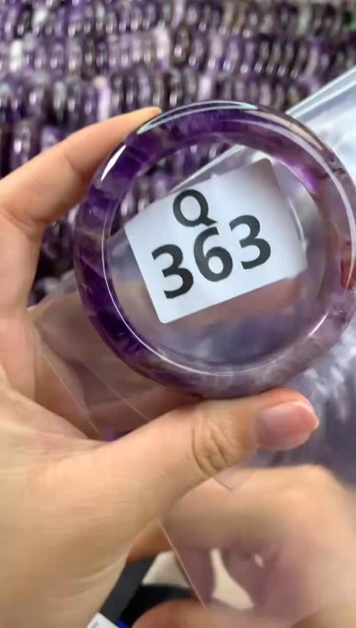 【闪购商品】水晶水晶手镯Q未镶嵌363-53