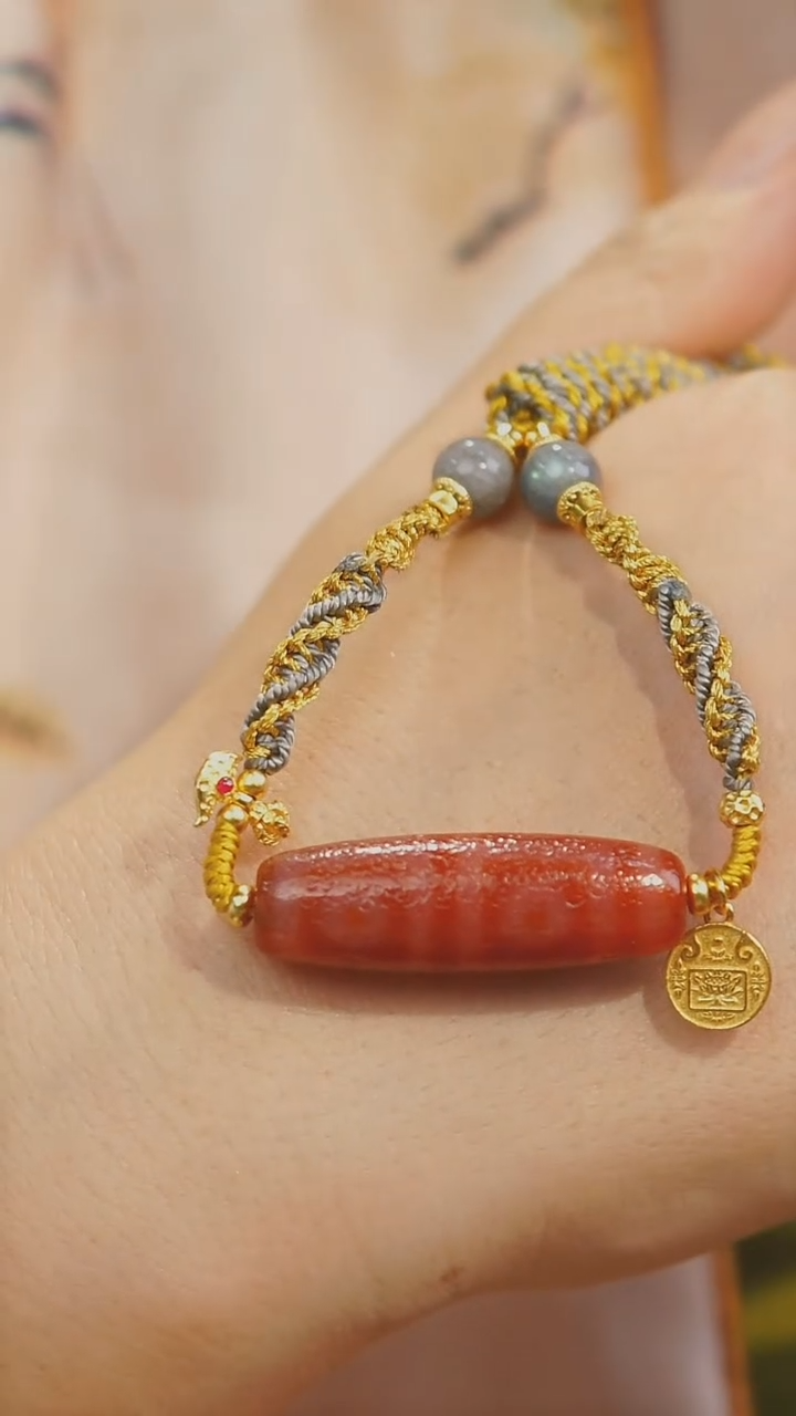 【闪购商品】玛瑙/玉髓项链未镶嵌地门4多样性发其一