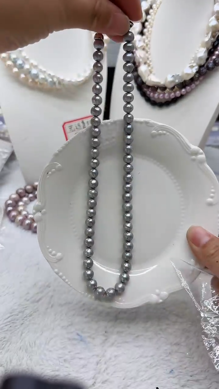 淡水珍珠未镶嵌套链20