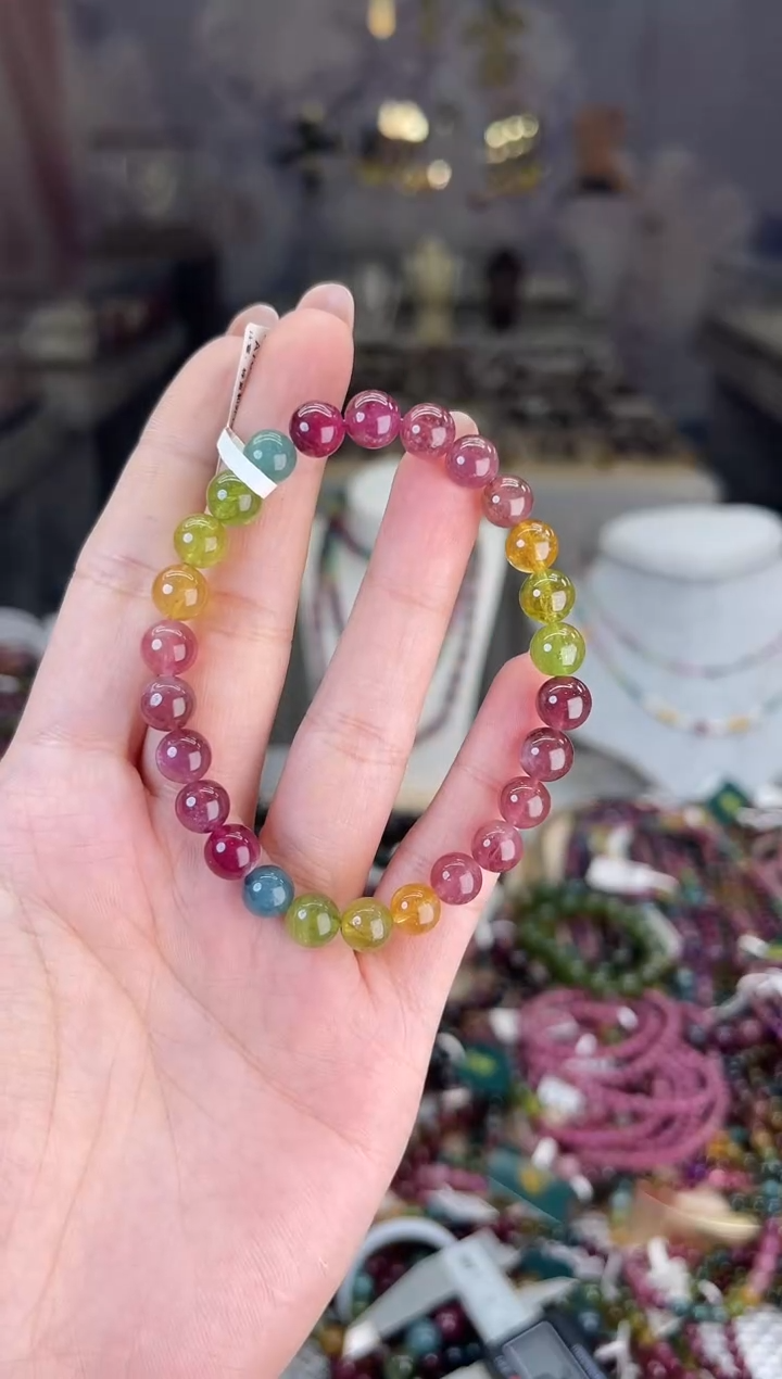 【闪购商品】碧玺/未镶嵌7mm+碧玺单圈多样性发货