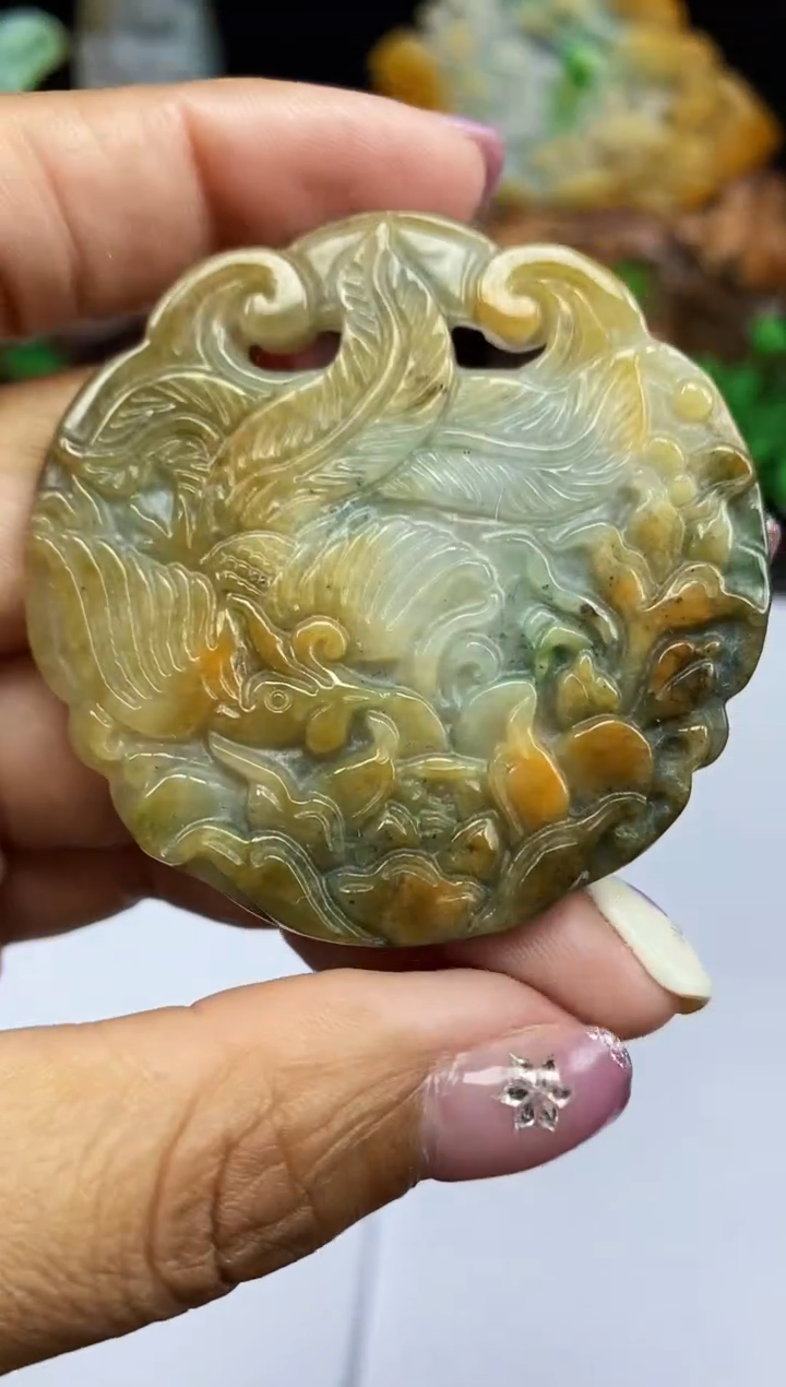 【闪购商品】翡翠颈饰未镶嵌翡翠A货