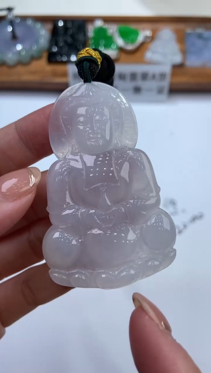 翡翠未镶嵌挂件281368  