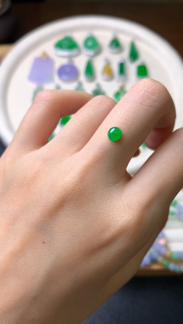 【闪购商品】定制翡翠未镶嵌裸石（镶嵌定制）