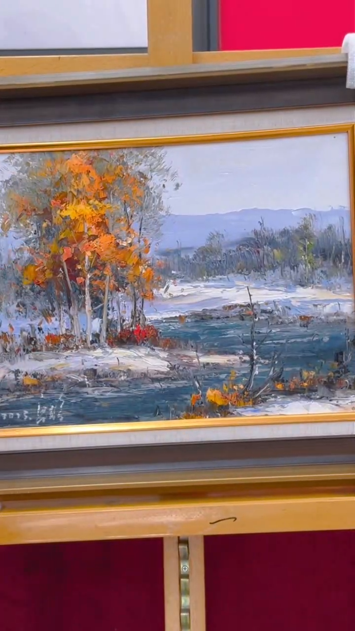 【闪购商品】国画 梁静手绘油画