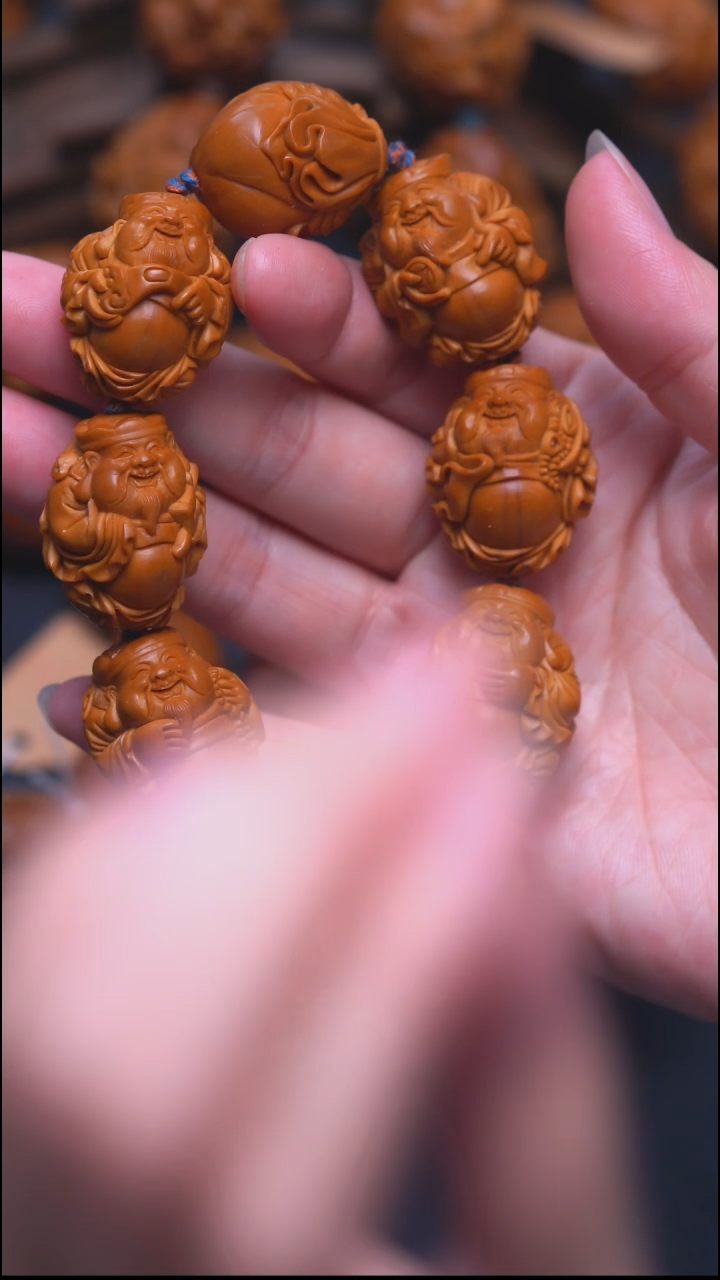 橄榄核手串/手链财神