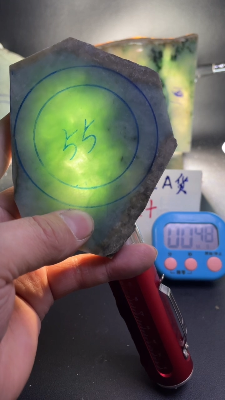 未镶嵌翡翠定制翡翠飘**花翡翠