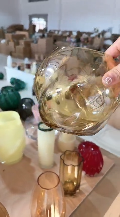 【闪购商品】玻璃香槟色