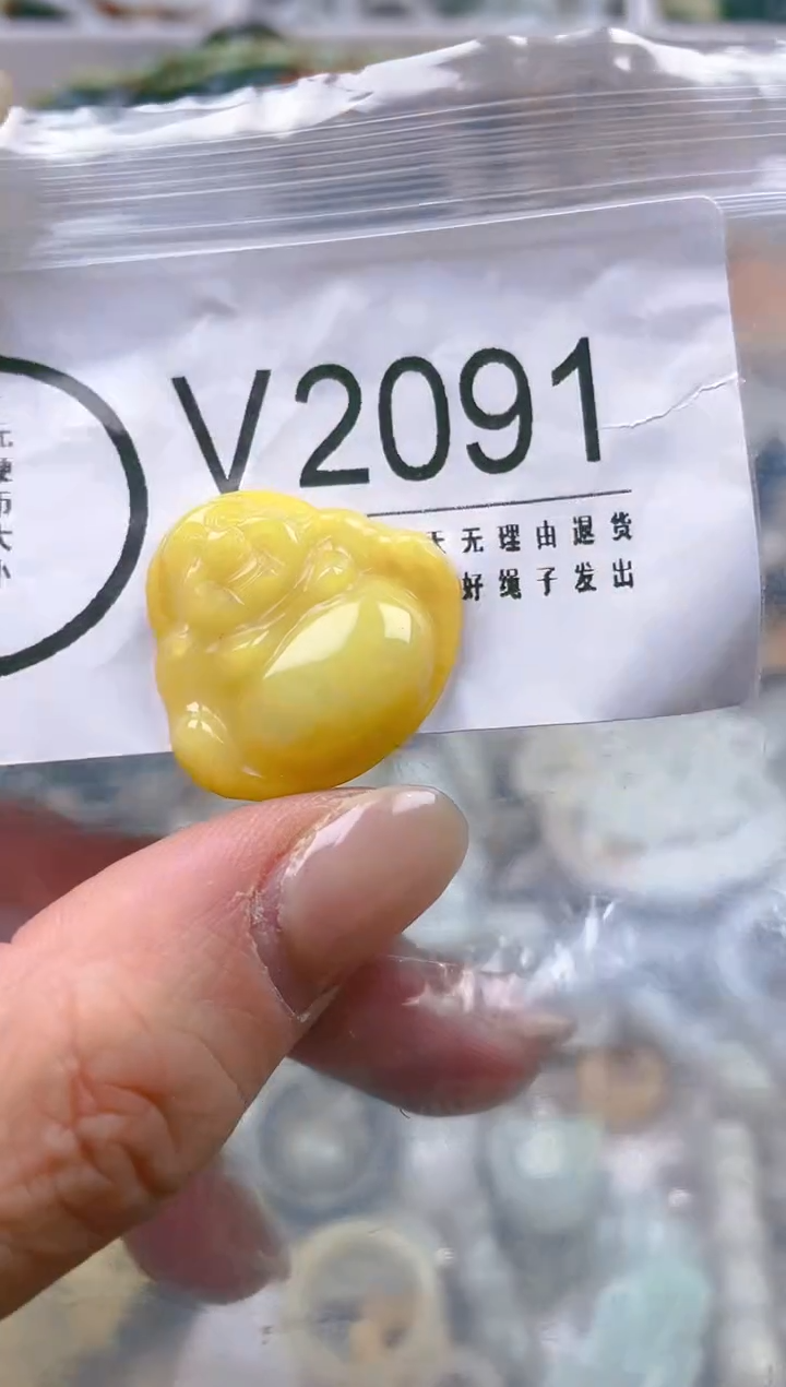 【闪购商品】翡翠颈饰未镶嵌/V/翡翠A货一图一物