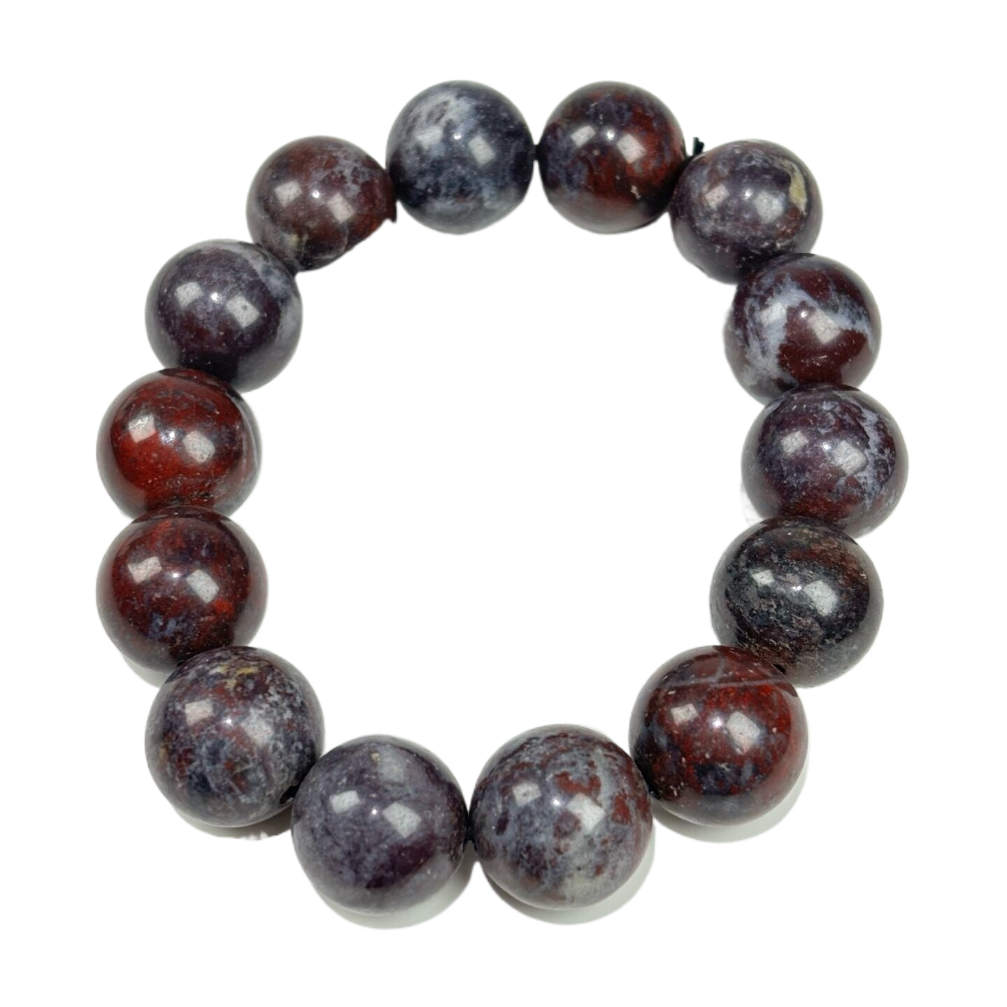 鸡血石手串7240--