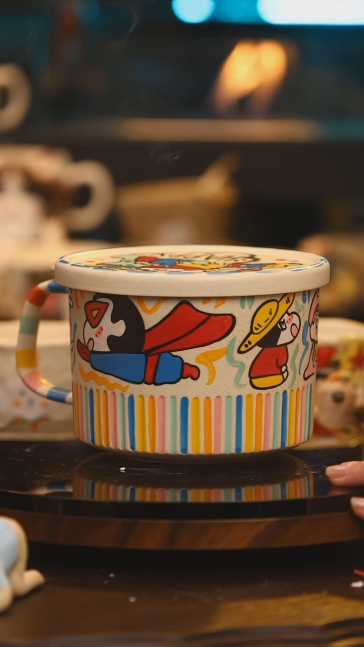 【闪购商品】摆件景德镇高温釉下彩手绘