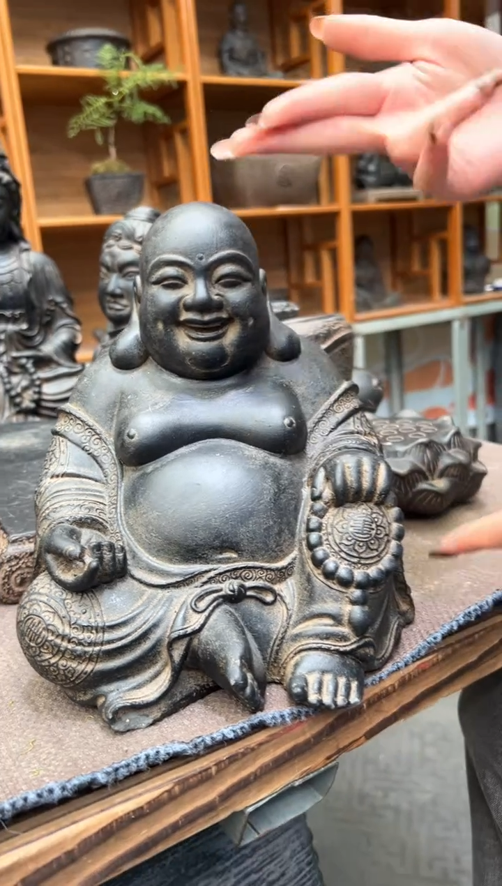 陶土【火山泥】大肚佛