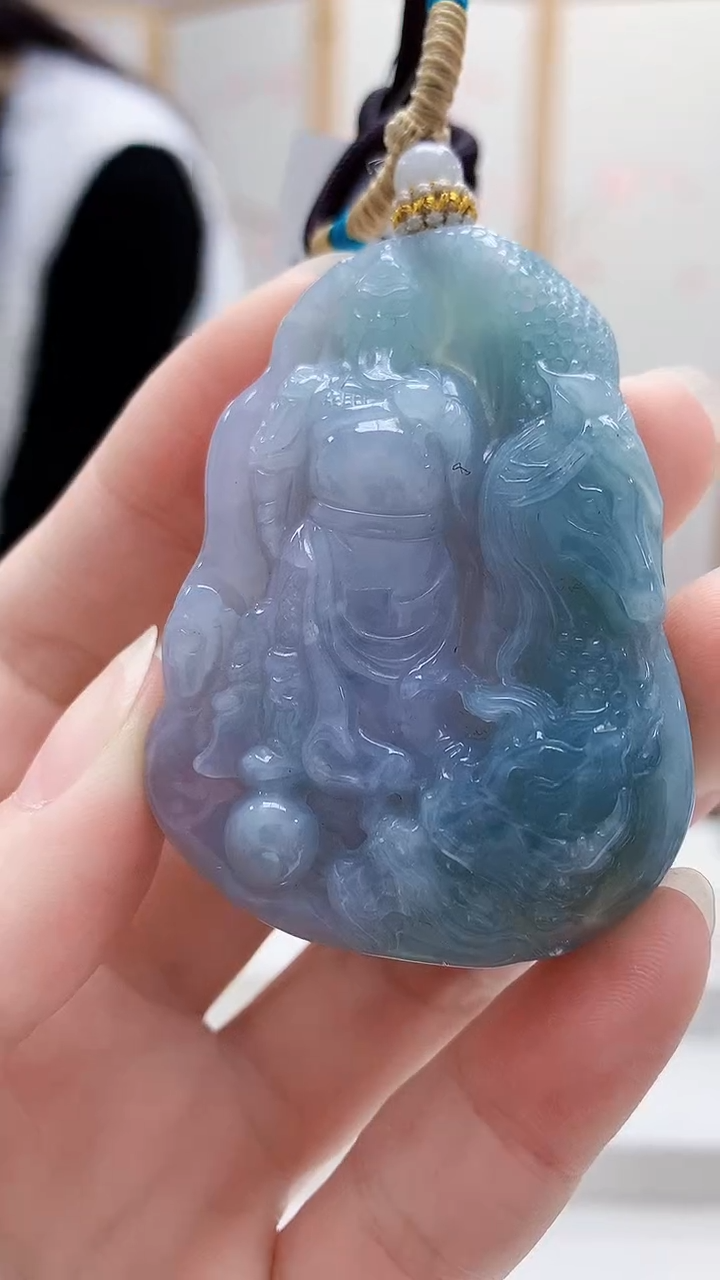 未镶嵌定制翡翠5160ry-毛货挂件73