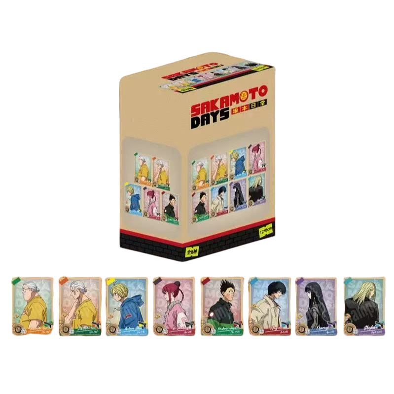 「杰森」Mouxuyy/漫序正版授权《坂本日常》镭射角色相卡盲盒（代拆）