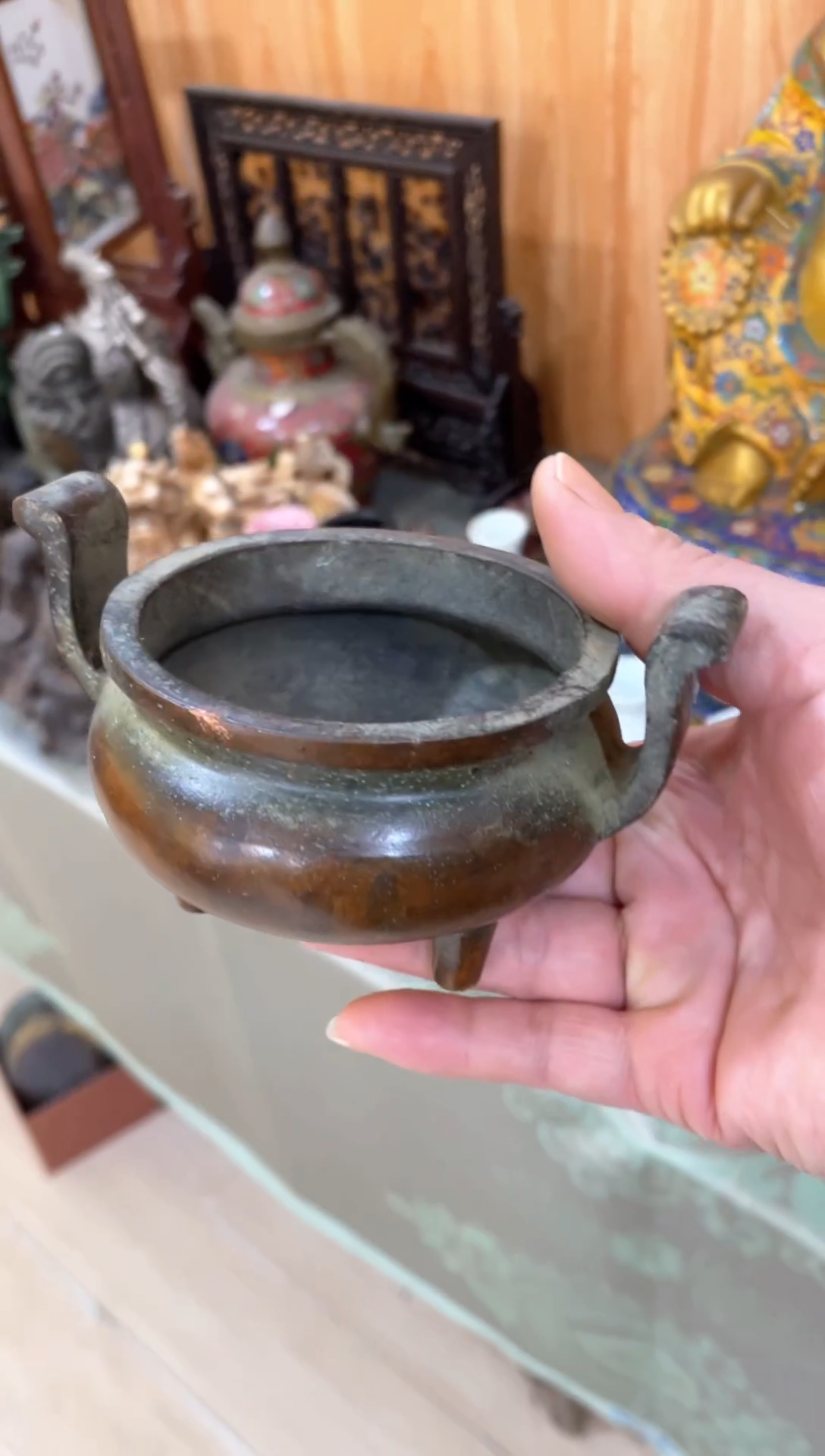 【闪购商品】摆件宫廷影视老旧工艺摆件