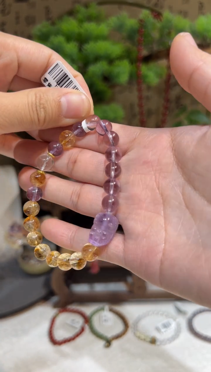 未镶嵌手链水晶手饰@@