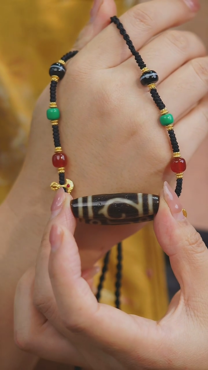 玛瑙/玉髓项链未镶嵌多样性发其一