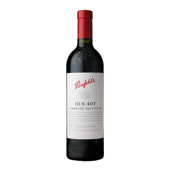 奔富BIN407赤霞珠干红葡萄酒750ml2022【澳版】 
