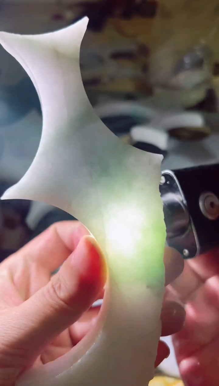 【闪购商品】翡翠颈饰未镶嵌翡翠A货小猫20