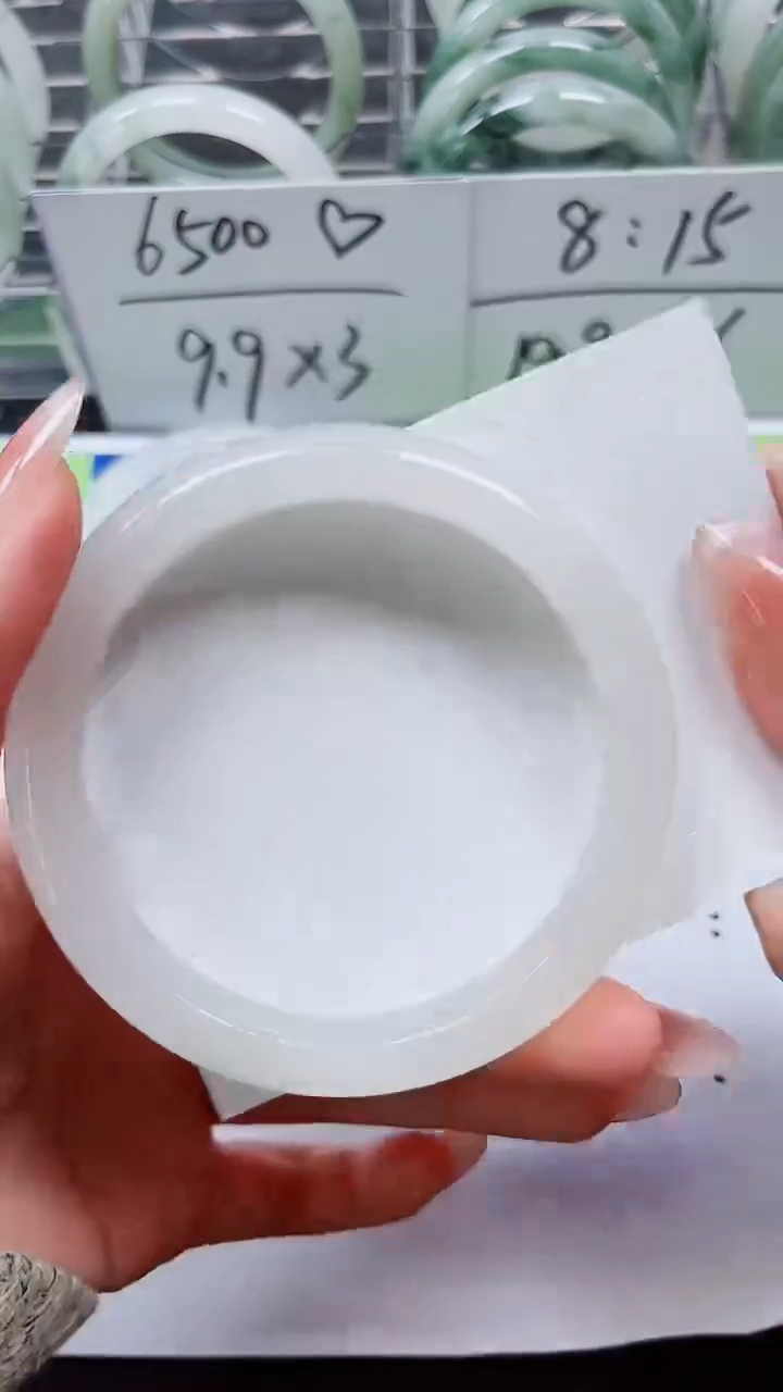 【闪购商品】石英质玉手镯未镶嵌S129-62/63