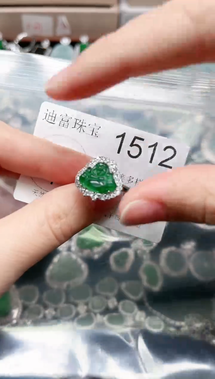 【闪购商品】翡翠颈饰未镶嵌1512赠皮绳