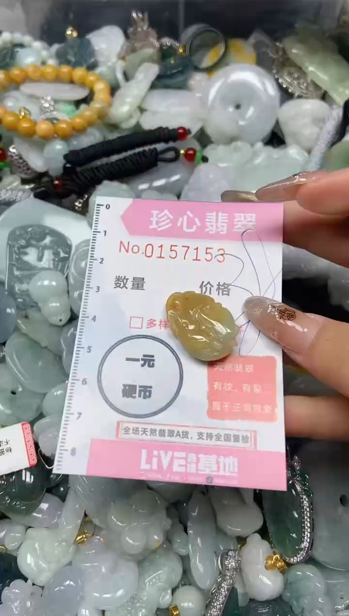 【闪购商品】翡翠颈饰未镶嵌闪购0157153