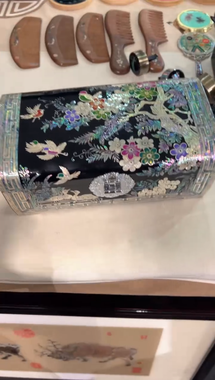 【闪购商品】样品满贝底·弘贝雅螺钿漆器文化馆