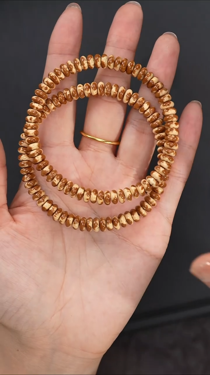 手串紫金鼠7mm纯肉 实心鼠尖料