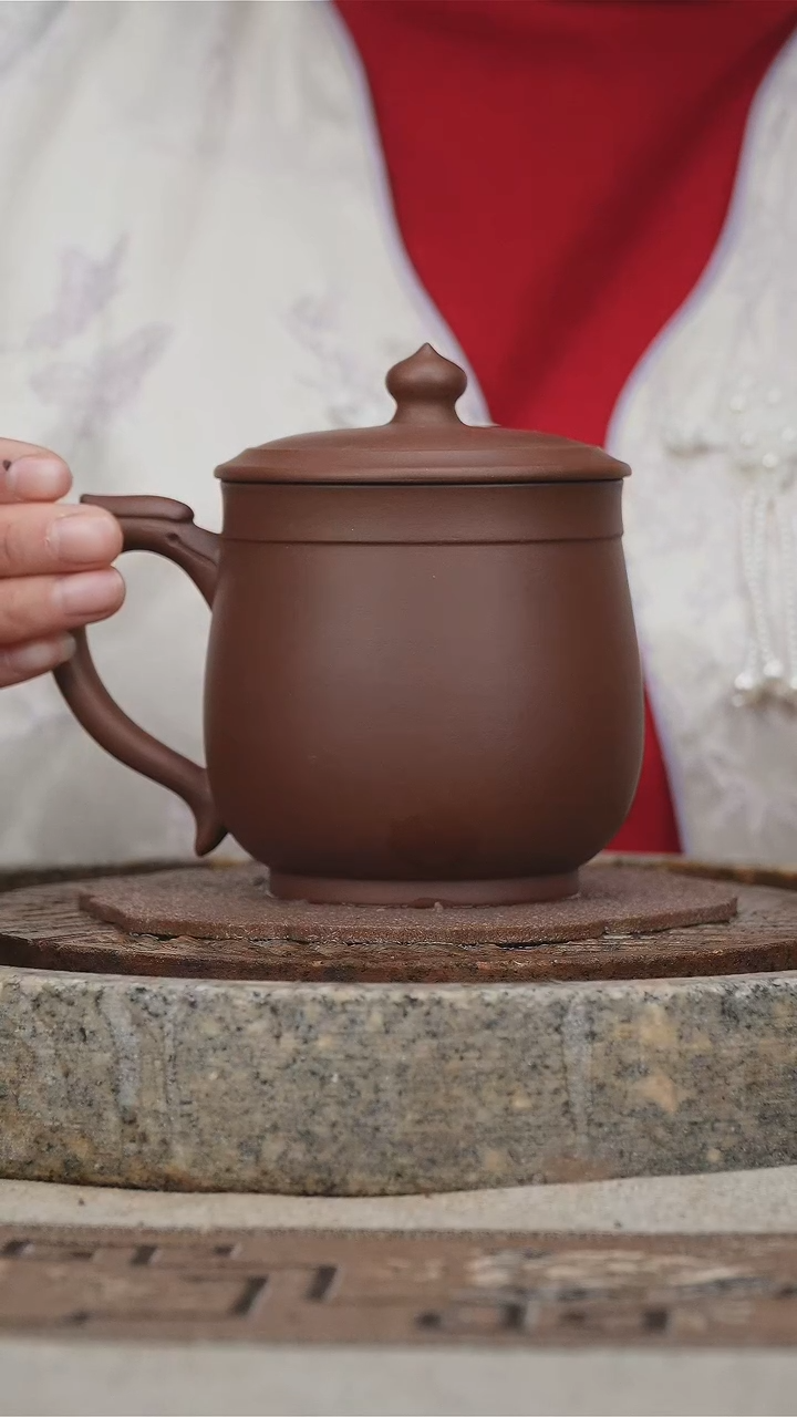 【闪购商品】紫砂茶壶紫泥盖杯