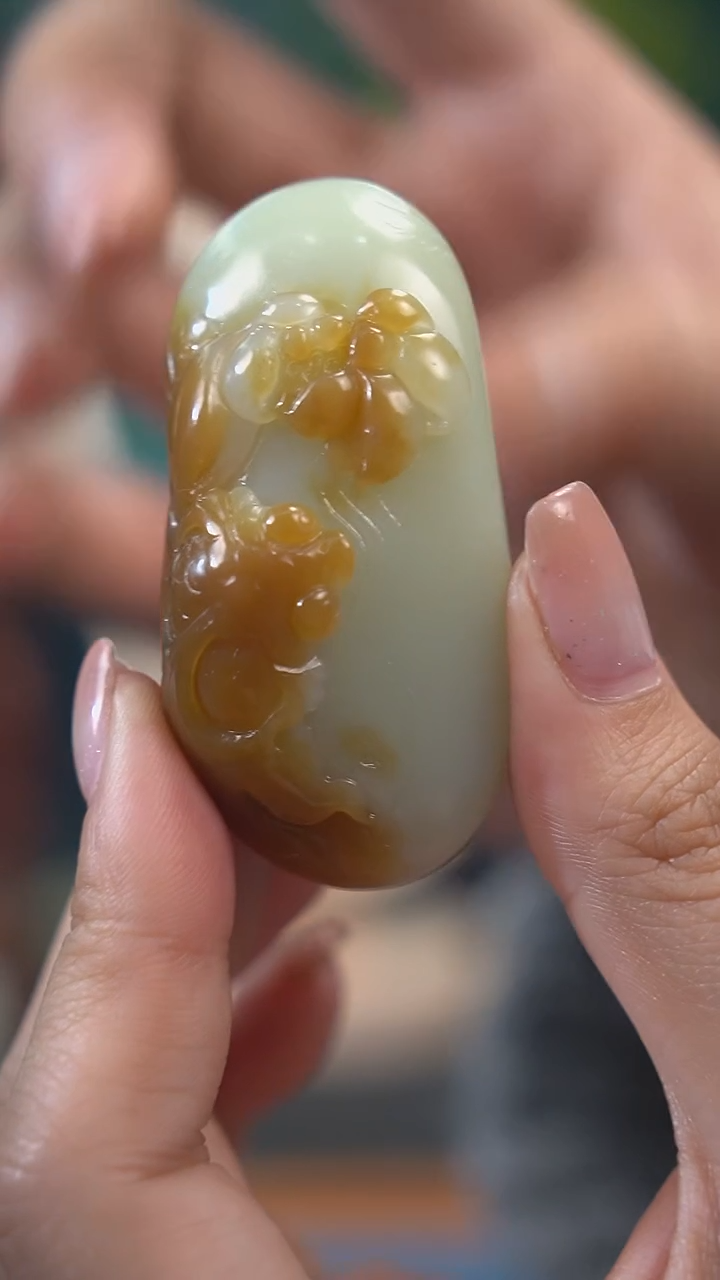 【闪购商品】和田玉吊坠(不含链)未镶嵌鱼