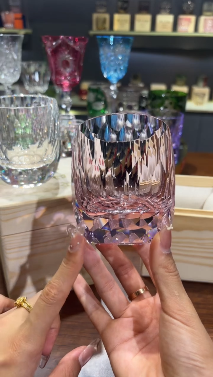 直播间单只 粉色钻杯