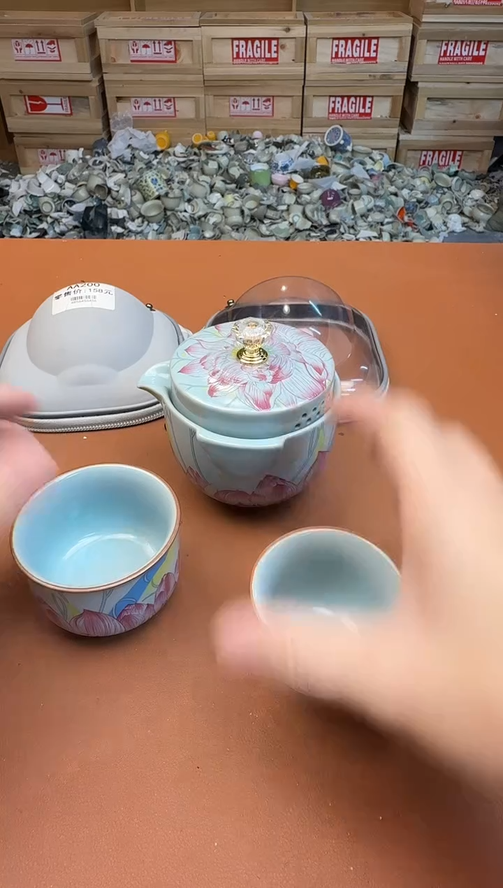 旅行有些茶具有瑕疵介意勿拍，直播样品清货都是孤品亏本卖