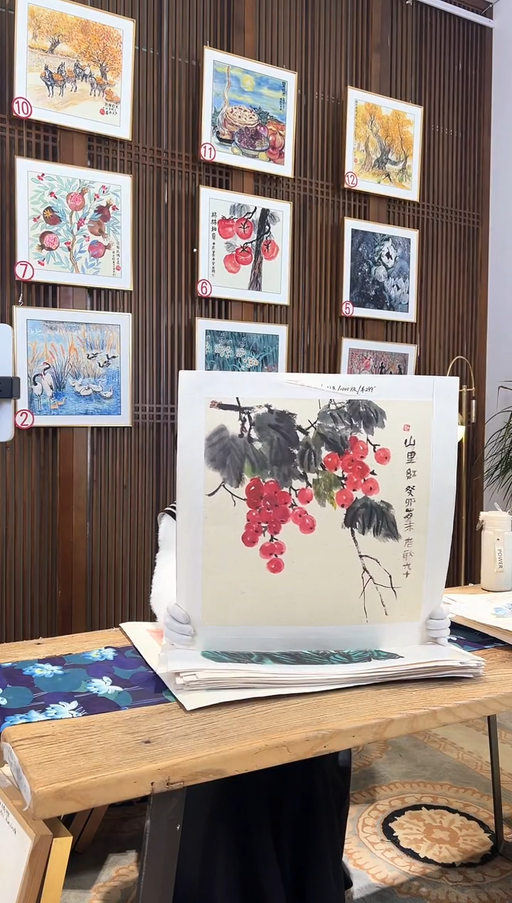 版画版画耿玉琨名章限量版画S