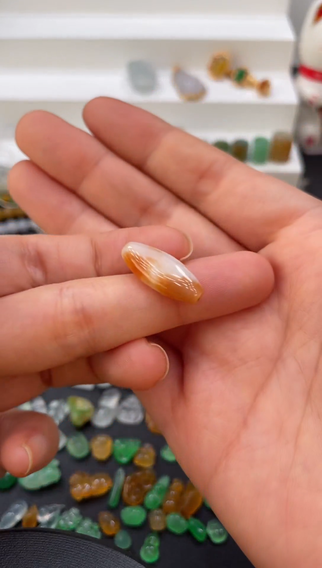 未镶嵌裸石翡翠天然缅甸a货翡翠裸石