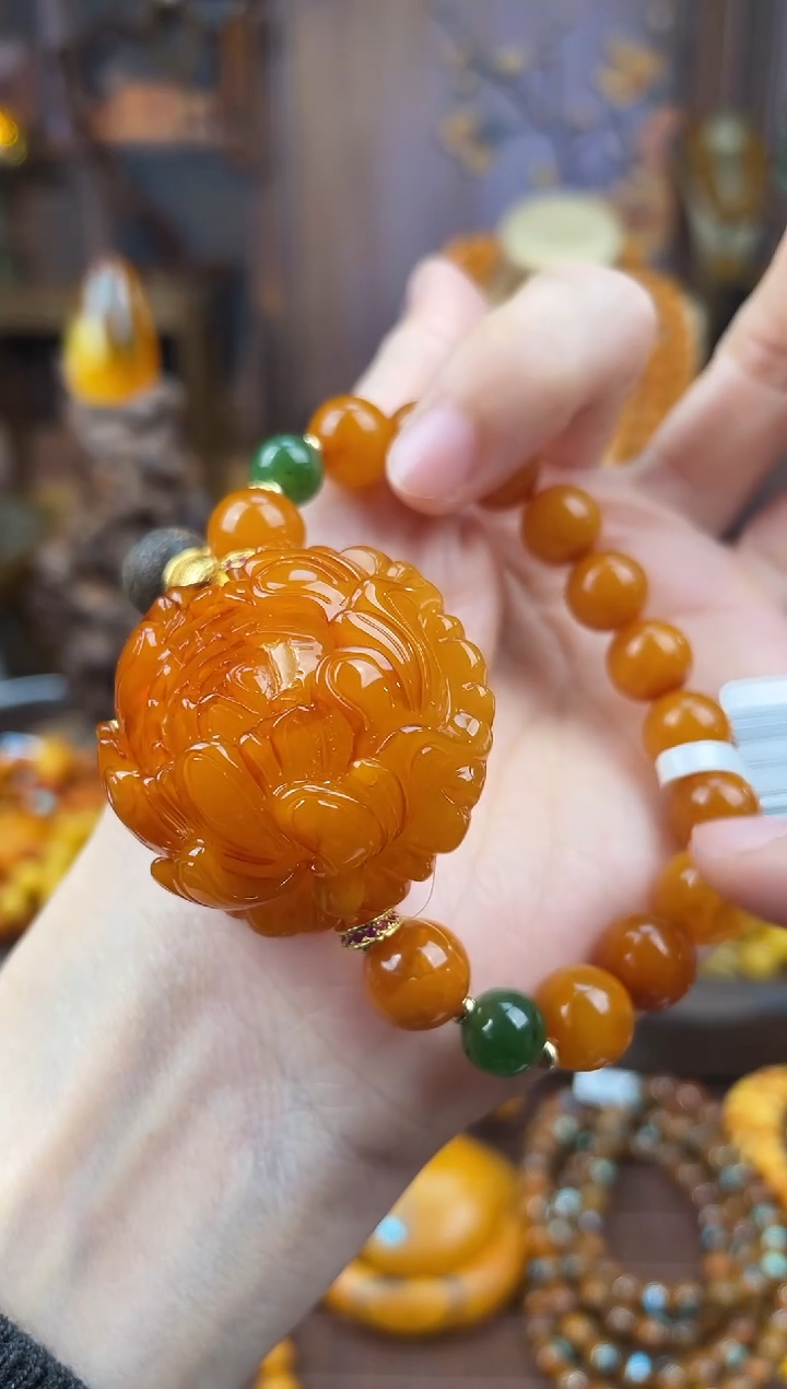裸石琥珀未镶嵌多样性发货1，假一赔4（微瑕