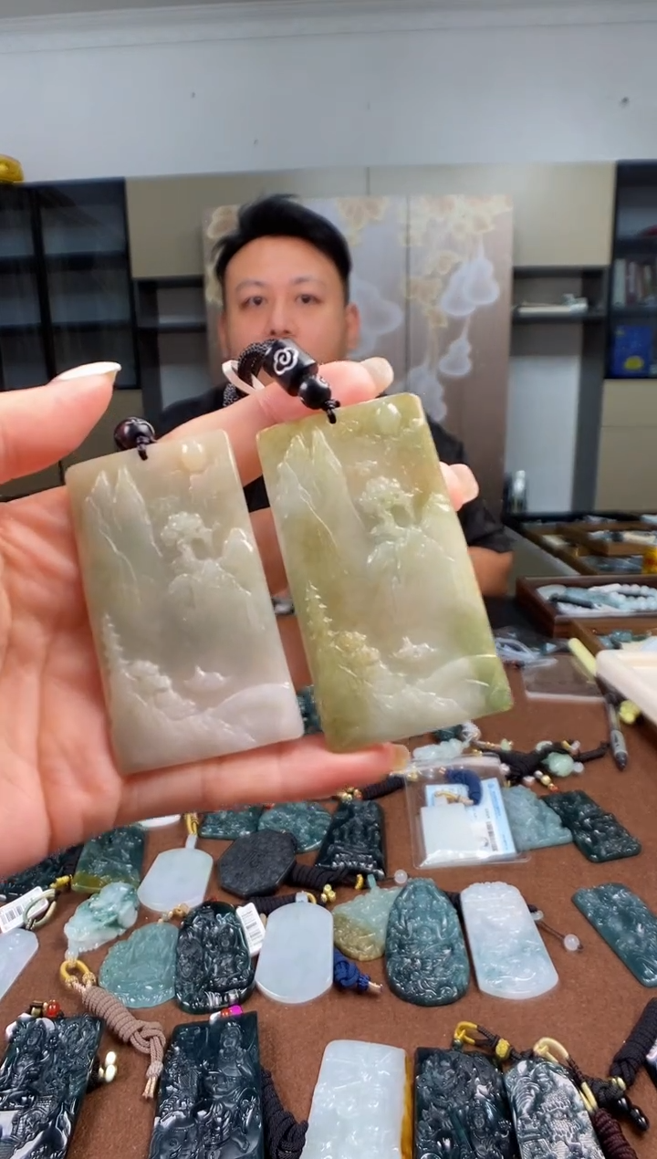 颈饰未镶嵌翡翠多样性发其一