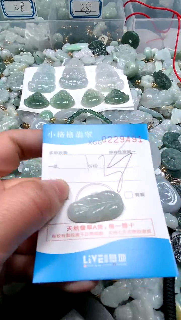 【闪购商品】翡翠颈饰未镶嵌闪购商品0229491