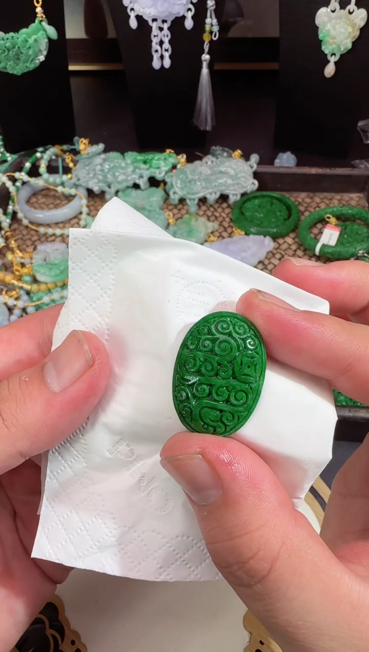 【闪购商品】定制翡翠未镶嵌拍照