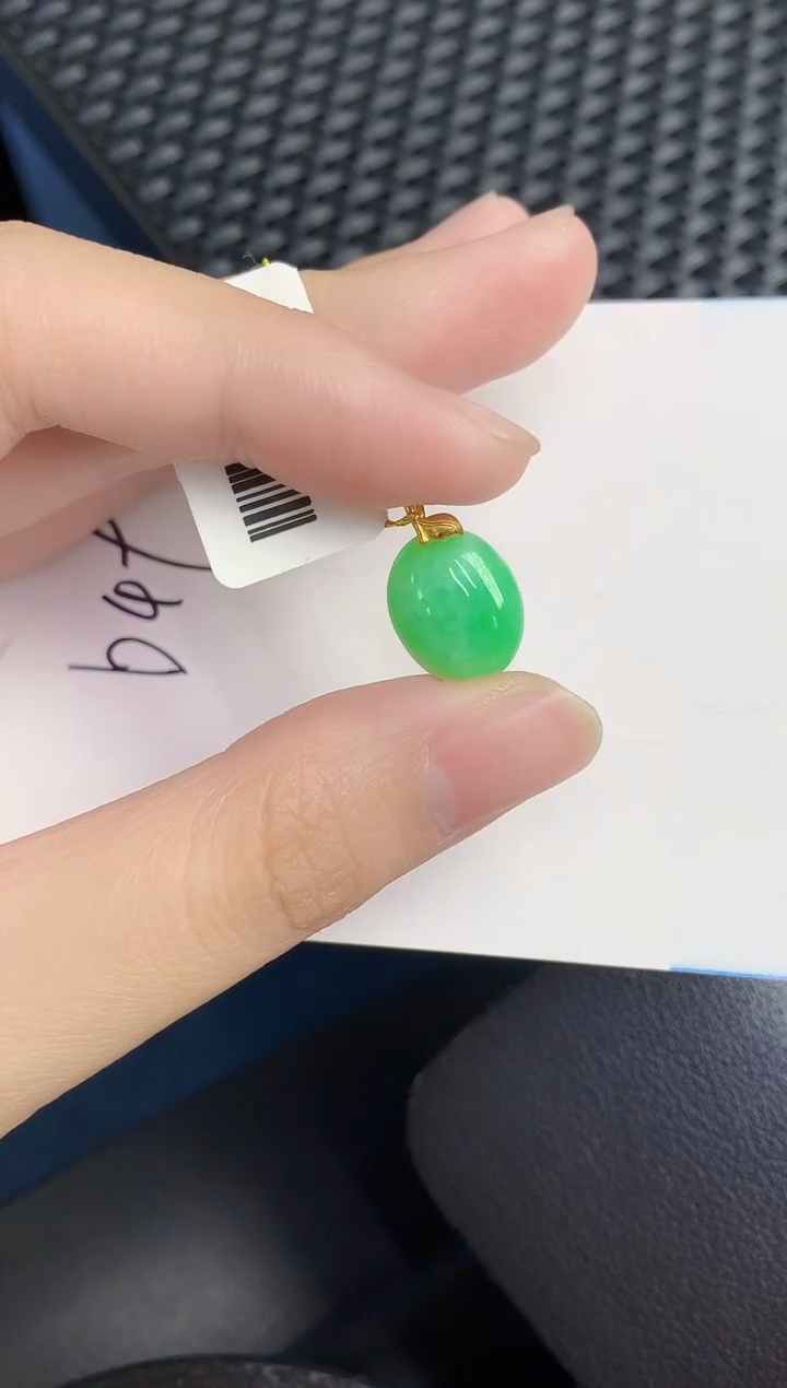 【闪购商品】翡翠颈饰18K金镶嵌000000000