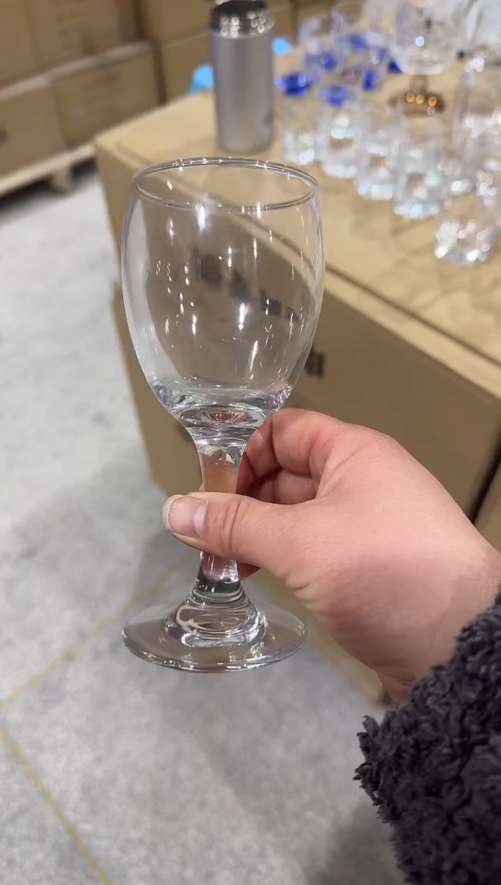 【闪购商品】水晶玻璃吸管款青苹果闪购价196毫升*6