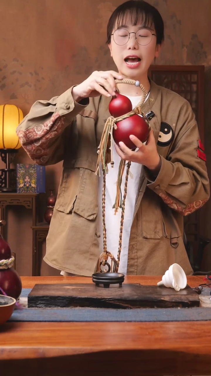 【闪购商品】190号精品大漆葫芦防腐防渗装水茶酒