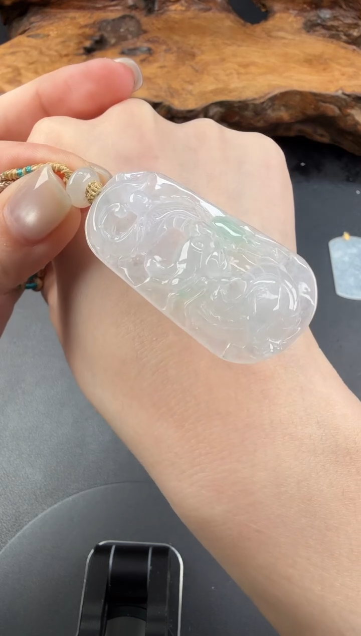 吊坠(不含链)未镶嵌翡翠翡翠饰品-49