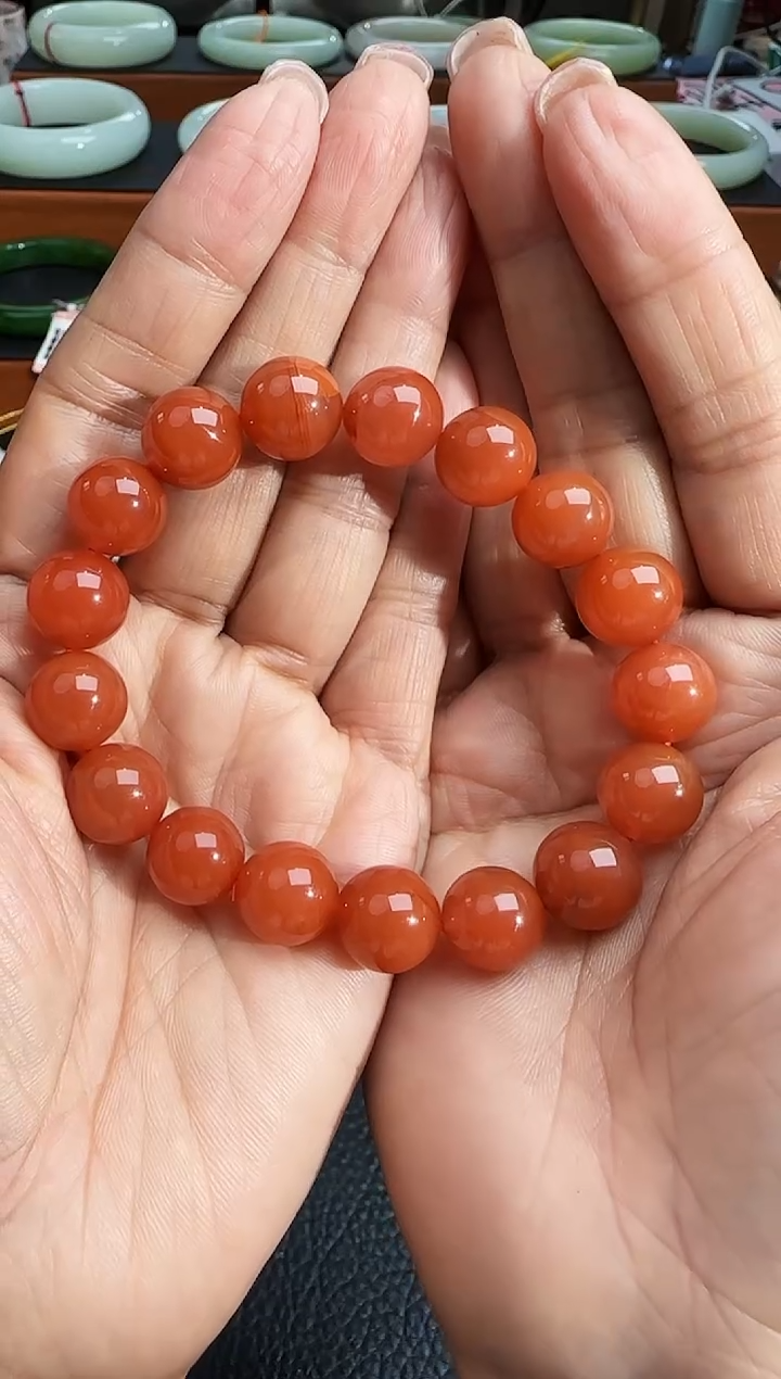未镶嵌手串南红玛瑙南红手串