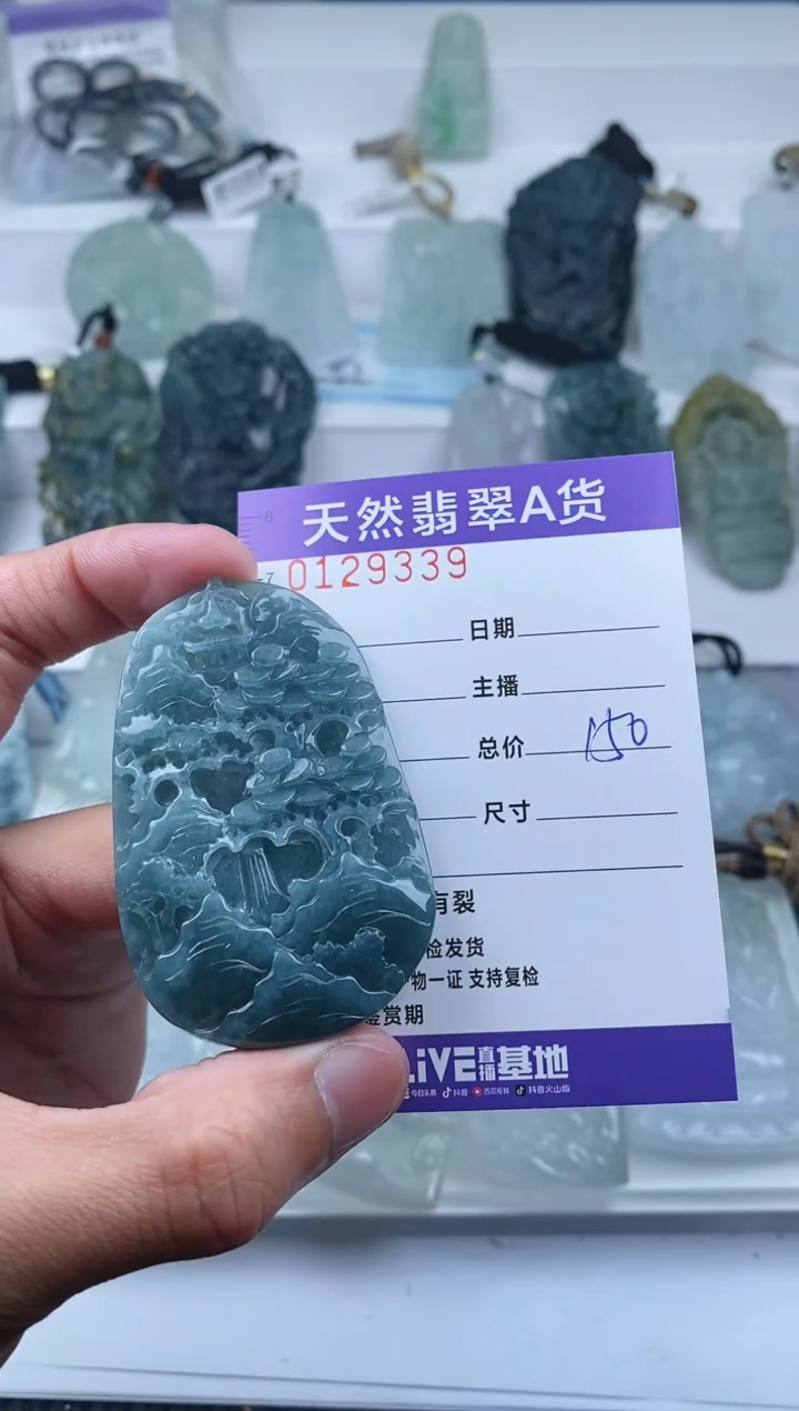 【闪购商品】翡翠颈饰未镶嵌         339