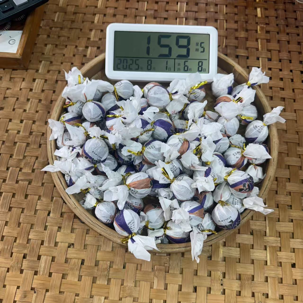 【28号】2024年 正气塘·古树·春 生茶龙珠 250克/袋7月31日【1313号】